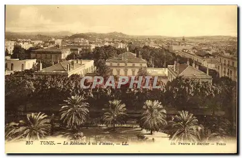 Cartes postales Tunis La Residence a Vol d Oiseau