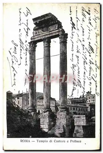 Cartes postales Roma Tempio di Castore e Polluce