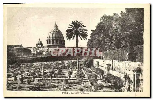 Cartes postales Roma Giardino Vaticano