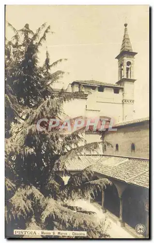 Cartes postales Pistoia Musee S Marco Chiostro