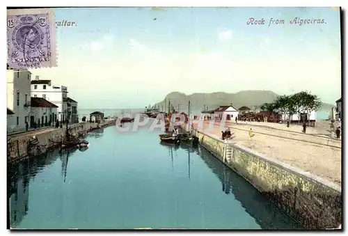 Cartes postales Rock from Algeciras Gibraltar