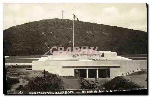 Cartes postales Hartmannswillerkopf Vue generale Autel de la patrie