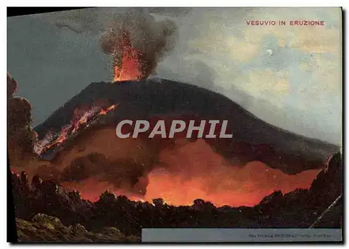 Cartes postales Vesuvio In Eruzione