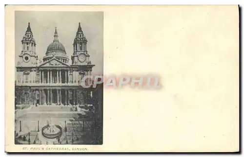 Cartes postales St Paul s Cathedral London