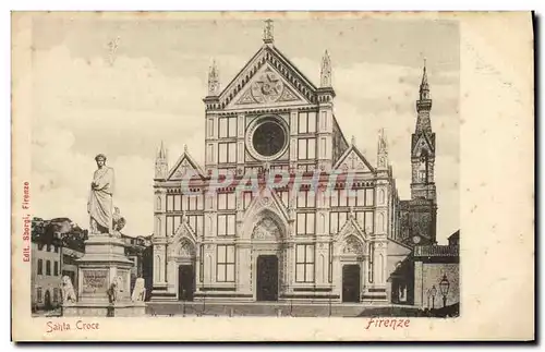 Cartes postales Santa Croce Firenze