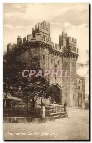 Ansichtskarte AK Lancaster Castle Gateway