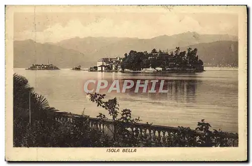 Cartes postales Isola Bella