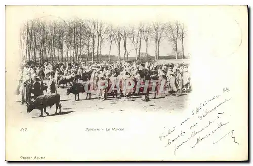 Ansichtskarte AK Boufarik Le Marche Algerie