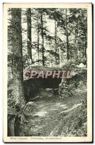 Cartes postales Mittel Vogesen Odillenberg Druidenhonle