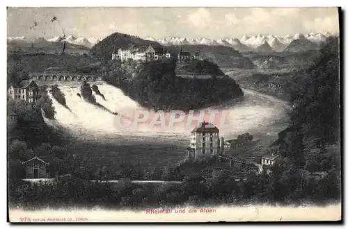 Cartes postales Rheimail Und Die Alpen