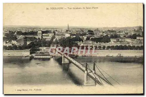 Ansichtskarte AK Toulouse Vue Generale de Saint Pierre