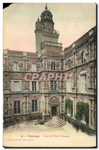 Cartes postales Toulouse Cour de L Hotel d Assezat