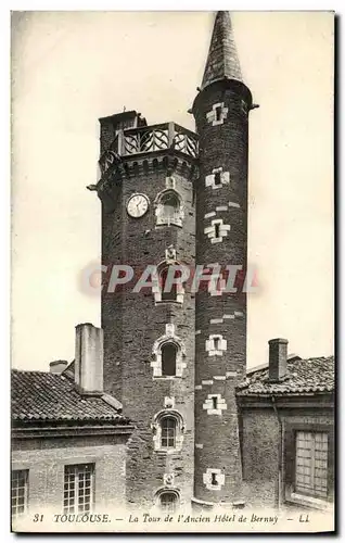 Cartes postales Toulouse La Tour de L Ancien Hotel de Bernuy