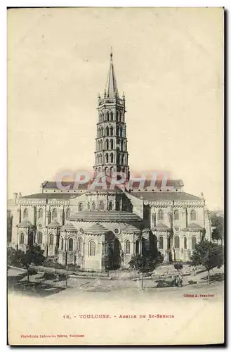 Cartes postales Toulouse Abside De St Sermin