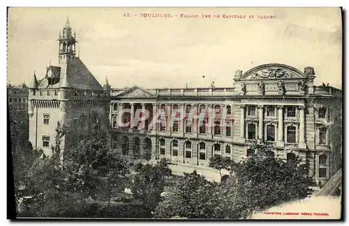 Ansichtskarte AK Toulouse Facade Est Du Capitole et square