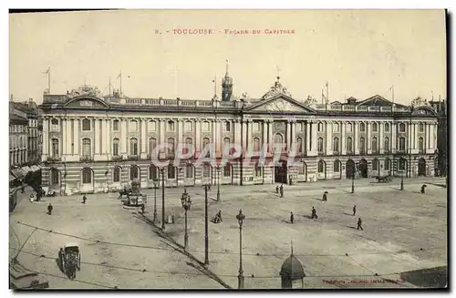 Ansichtskarte AK Toulouse Facade Du Capitole