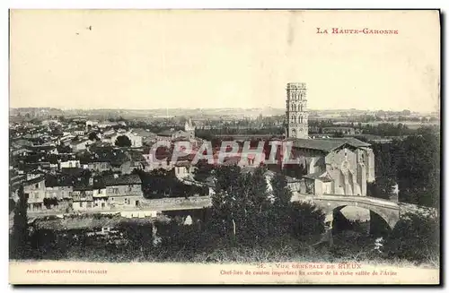 Cartes postales Rieux Vue generale