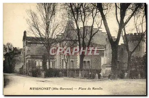 Cartes postales Avignonet Place du Ravelin