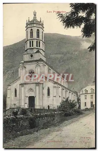 Cartes postales Montauban de Luchon L eglsie