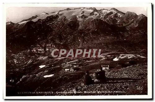 Cartes postales Luchon et Environs Groupe des Monts Maudits