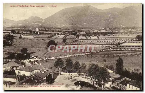 Cartes postales Saint Bertrand De Comminges Vue prise de la Barbacane de St Bertrand