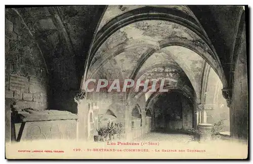 Cartes postales Saint Bertrand De Comminges La galerie des tombeaux