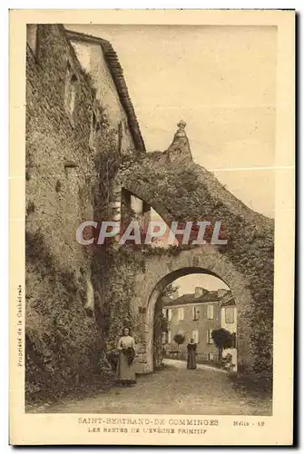 Cartes postales Saint Bertrand De Comminges Les Restes De L eveche primitif