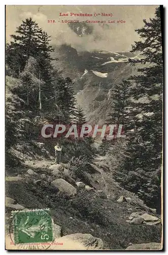 Cartes postales Luchon Chemin du lac d Oo