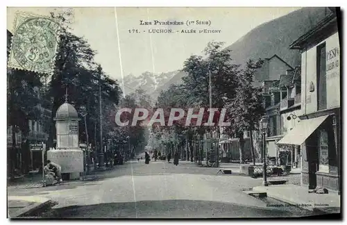 Cartes postales Luchon Allee D Etigny