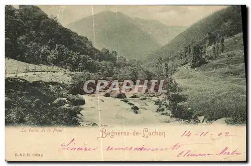 Cartes postales Luchon Bagneres La vallee de la Pique