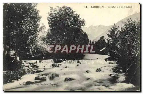 Cartes postales Luchon Chate de la Pique