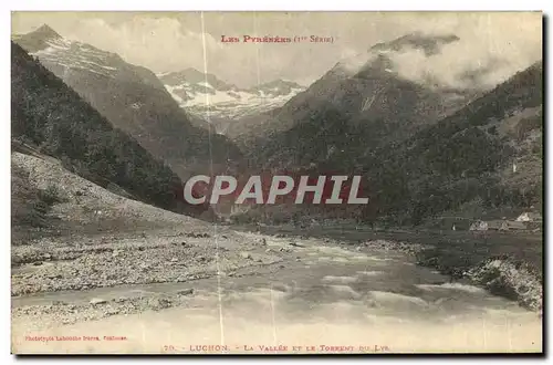 Cartes postales Luchon La Vallee Et Le Torrent du Lys