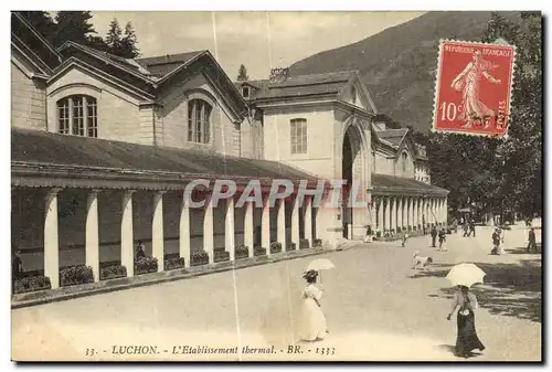 Cartes postales Luchon L Etablissement Tbermal