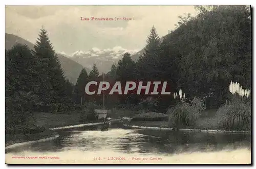 Cartes postales Luchon Parc du Casino