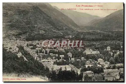 Cartes postales Luchon Vue Generale Prise De la Chaumiere