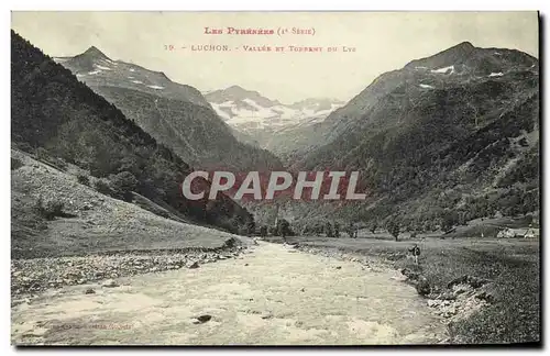 Cartes postales Luchon Vallee Et Torrent Du Lys