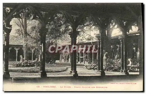 Cartes postales Toulouse Le Musee Grand Cloitre Des Augustins