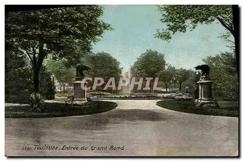 Cartes postales Toulouse Entree du Grand Rond