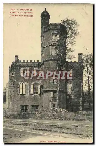 Cartes postales Toulouse Hotel De Roquette