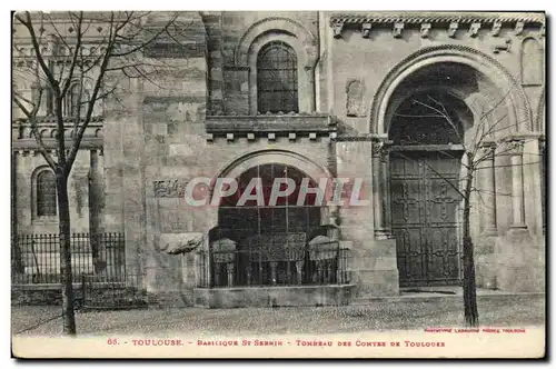 Ansichtskarte AK Toulouse Basilique de St Sernin Tombeau des comtes de Toulouse