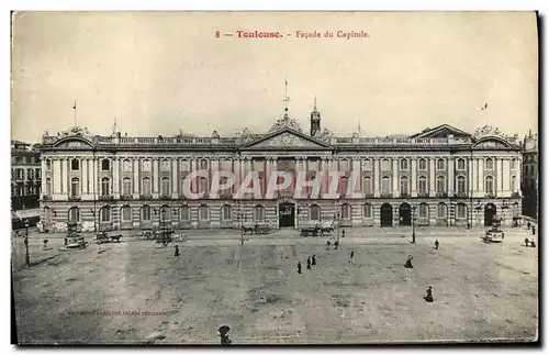 Ansichtskarte AK Toulouse Facade du Capitole