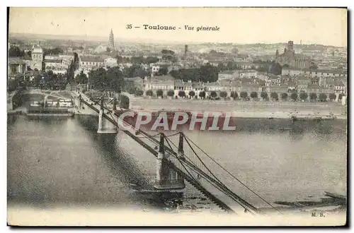 Cartes postales Toulouse Vue Generale