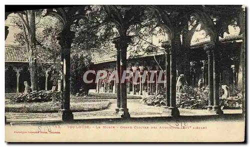 Cartes postales Toulouse Le Musee Grand Cloitre des Augustins