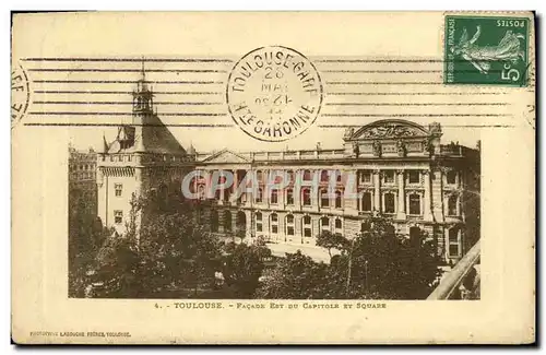 Cartes postales Toulouse Facade Est Du Capitole