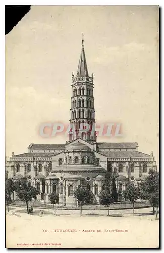 Cartes postales Toulouse Abside De Saint Sernin