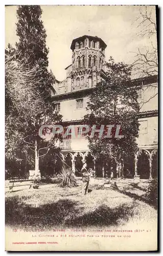 Cartes postales Toulouse Musee Tour et cloitre des Augustins