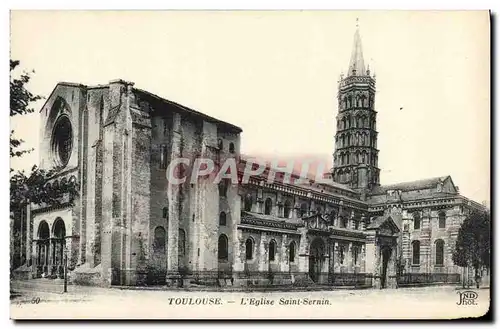 Cartes postales Toulouse L Eglise Saint Sernin