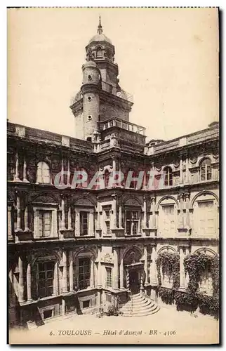 Cartes postales Toulouse Hotel d Assezat