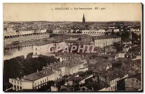 Cartes postales Toulouse Vue Panoramique