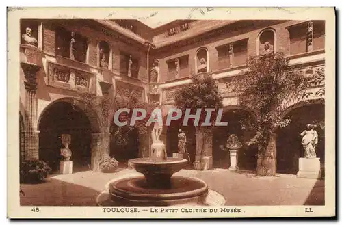 Cartes postales Toulouse Le Petit Cloitre Du Musee